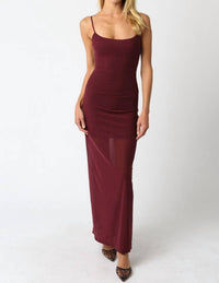 Olivaceous - Noelle Mesh Dress