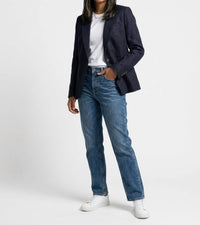 Vince - Linen Blend Single Breasted Blazer