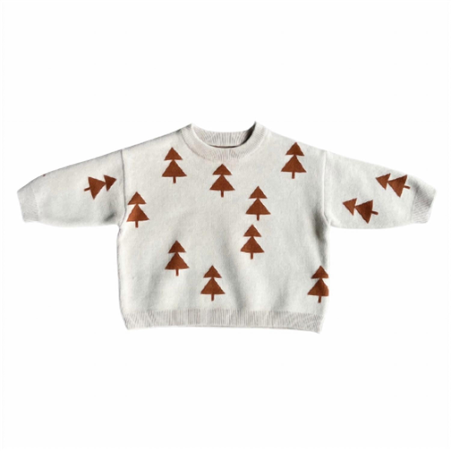 Babysprouts - Kid's Winter Trees Knit Sweater