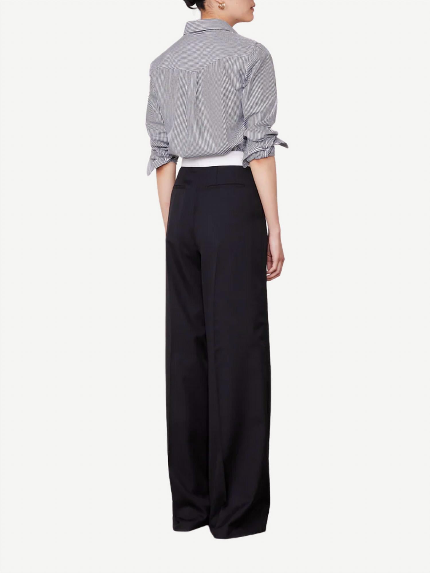 Officine Générale - Elia Herringbone Wool Pants