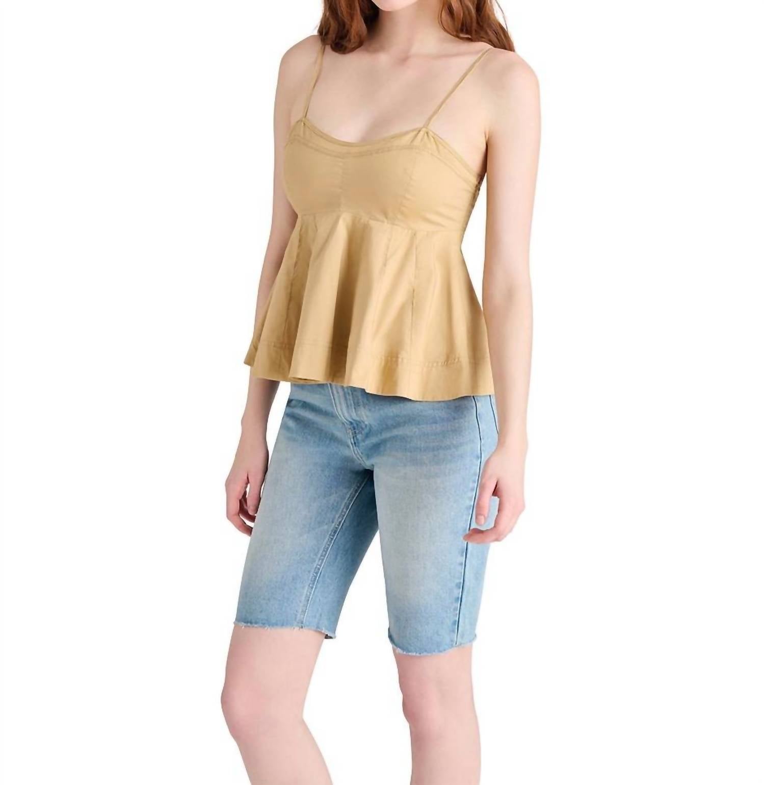STEVE MADDEN Adjustable Mid-neck Top - women's tank top - detail view