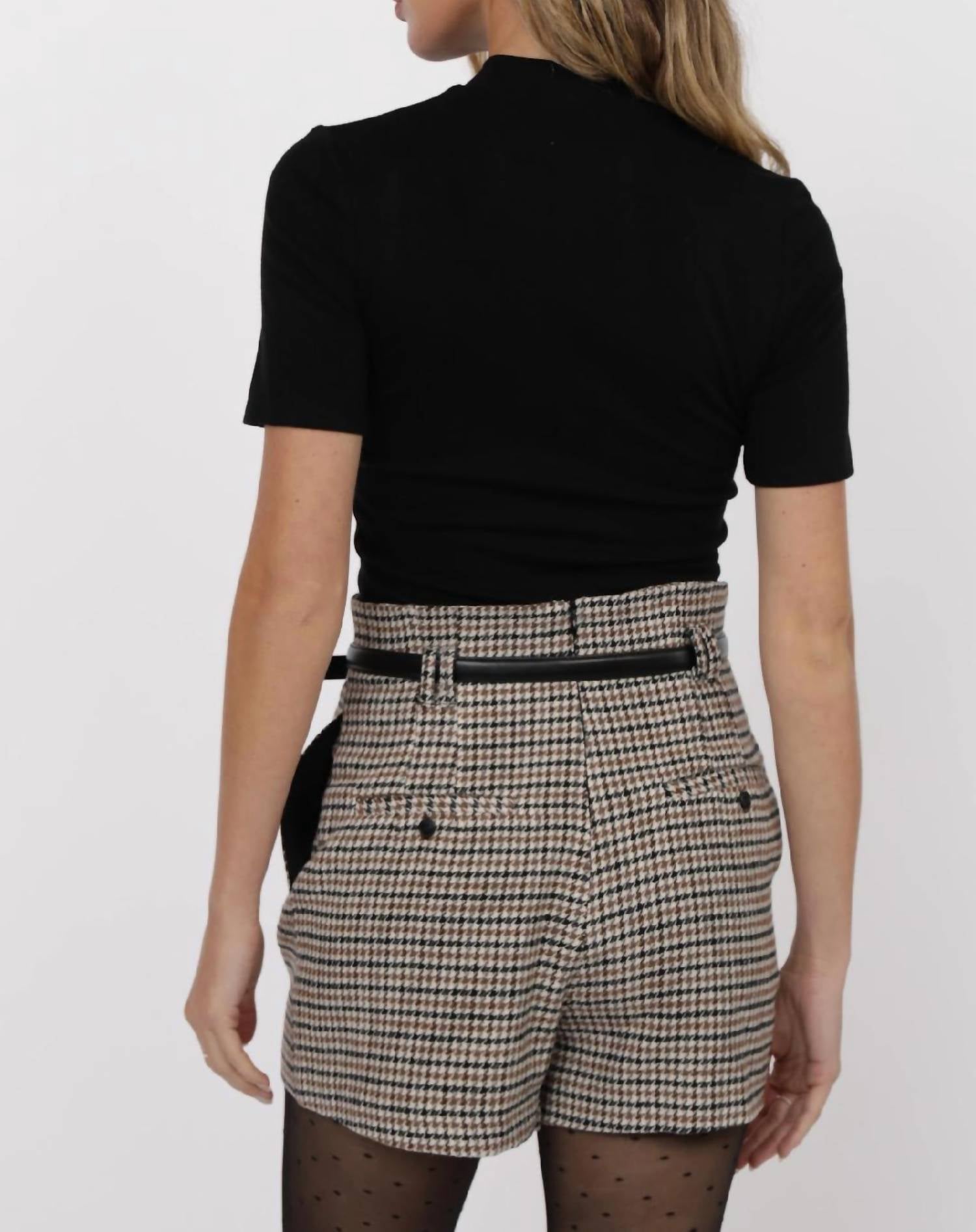 Sage The Label - Pucker Up Mock Neck Knit Top