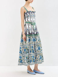 Farm Rio - Manoela Belted Maxi Dress
