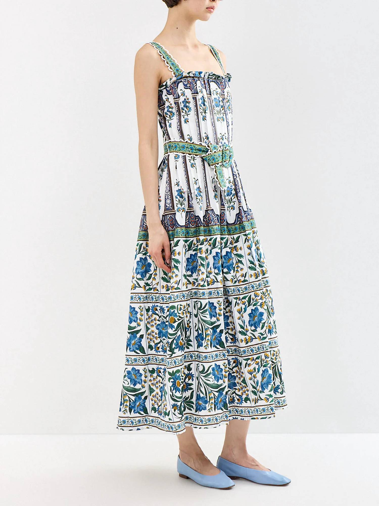 Farm Rio - Manoela Belted Maxi Dress