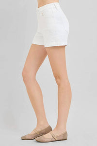 Risen - Elise High Rise Embroidered Shorts