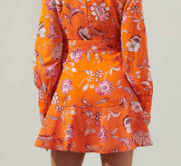 Sugarlips - Cosmo Floral Flare Mini Dress