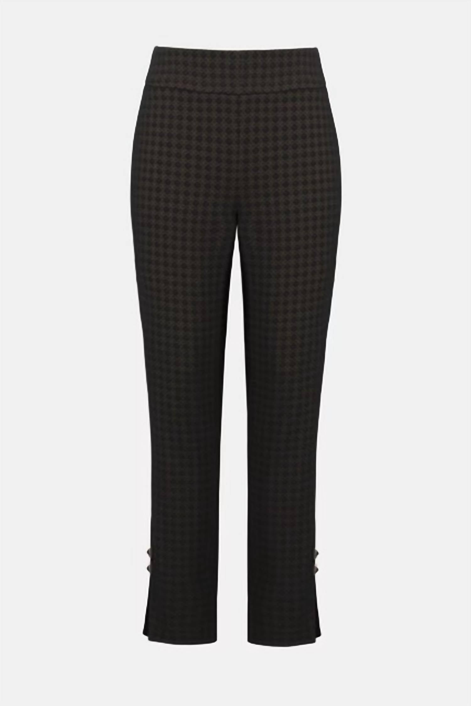 Joseph Ribkoff - Slim Formal Geometric Trousers