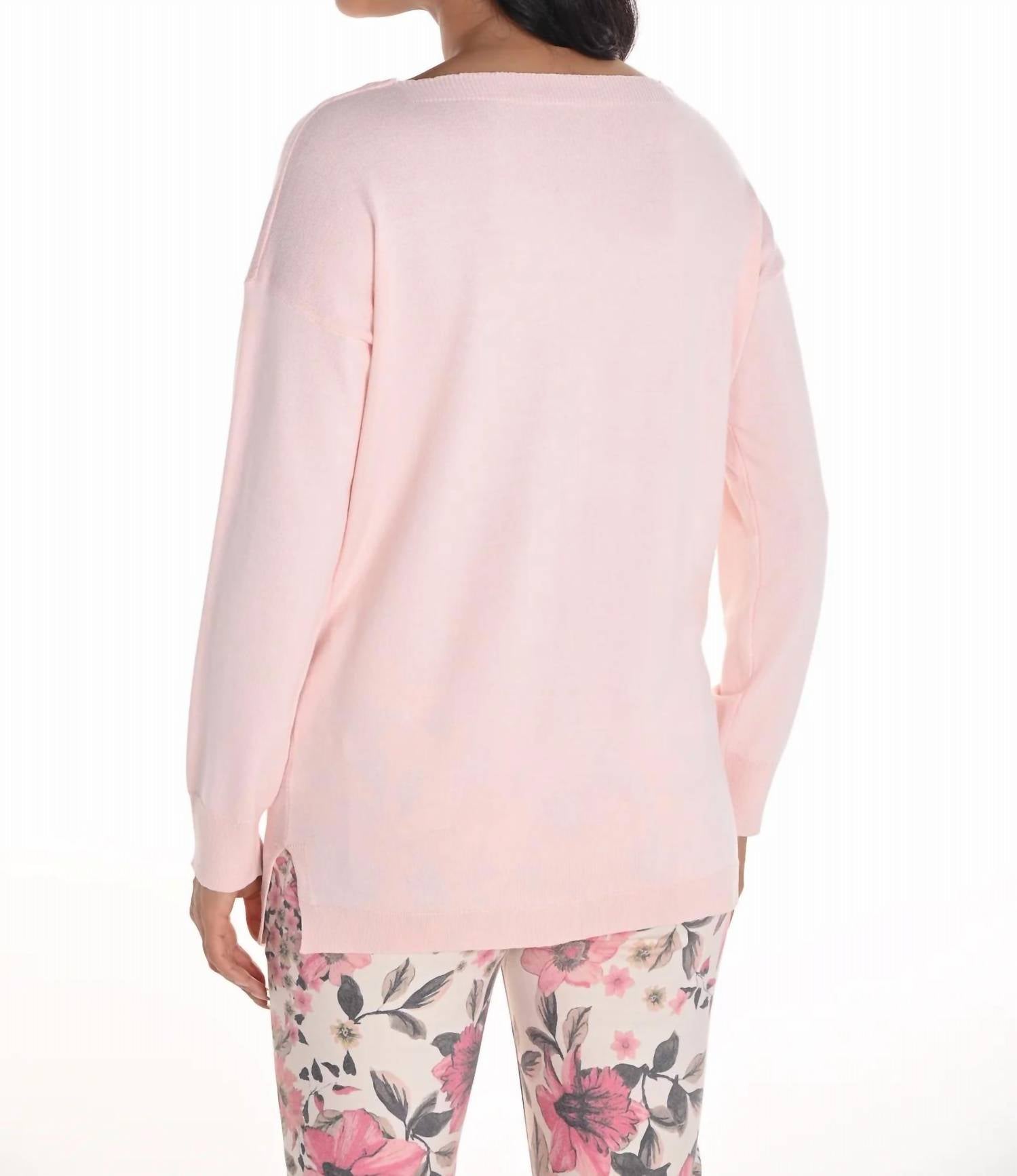Frank Lyman - Embellished Knit Top