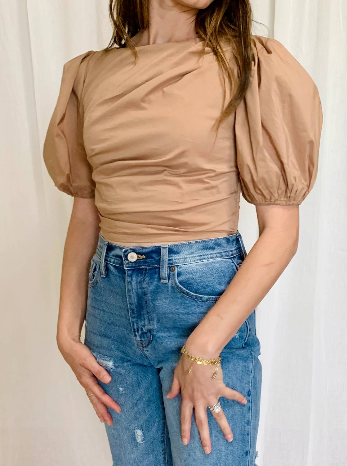 Olivaceous - Laced And Loaded Short Sleeve Top