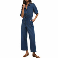 Z Supply Elsie Jumpsuit in denim - women's pants
