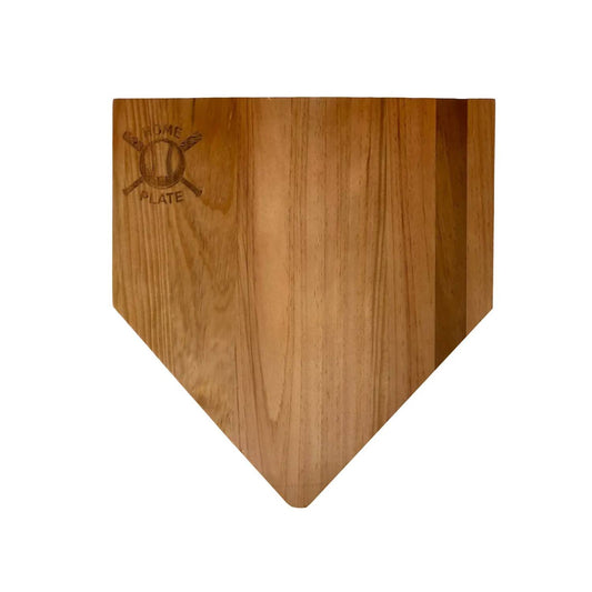 Creative Gifts International - Baseball Home Plate Wood Board