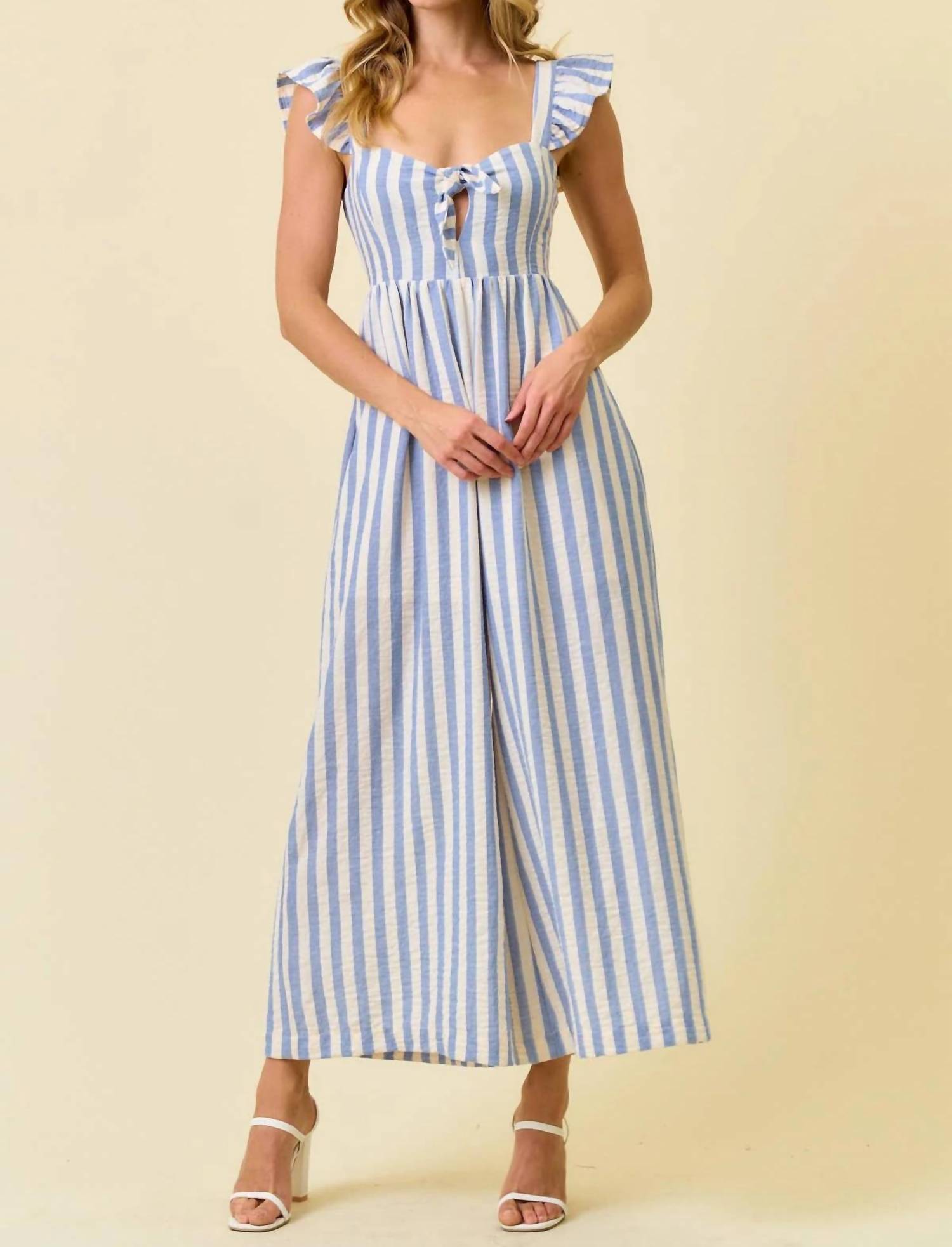 Doe And Rae - Madeline Wide Leg Jumpsuit