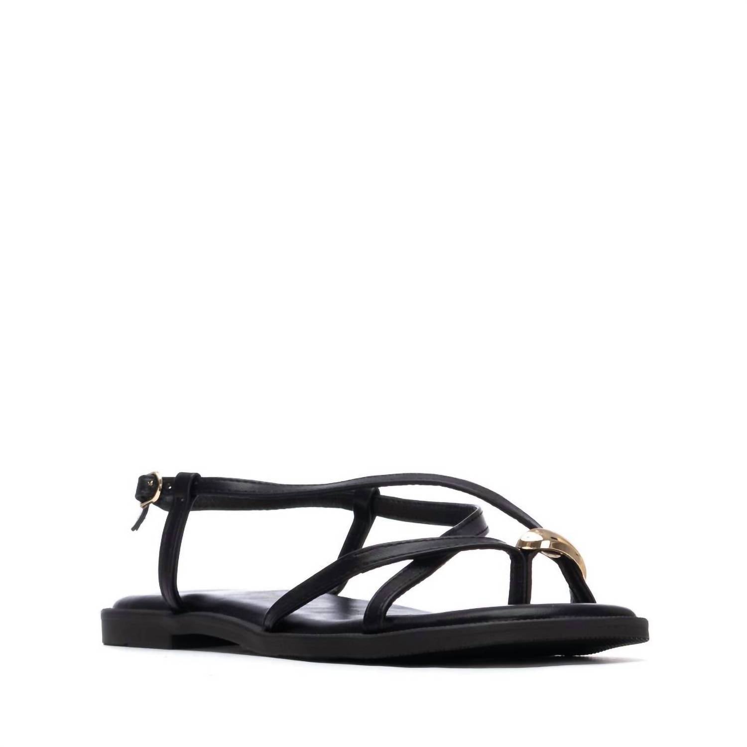Xti Women's Strapped Sandals in black - women's sandal