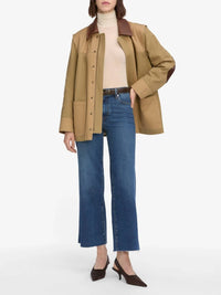 Frame - Le Slim Palazzo Crop Jeans