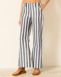 Alix Of Bohemia - Charlie Sailor Stripe Linen Pant