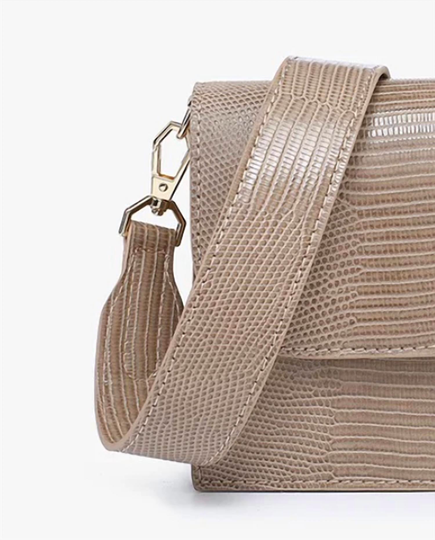 Jen & Co. - Women's Tokyo Crocodile Embossed Crossbody