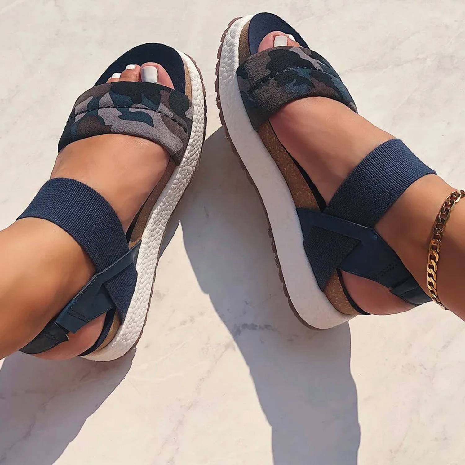 Otbt - Women's Libra Wedge Sandals
