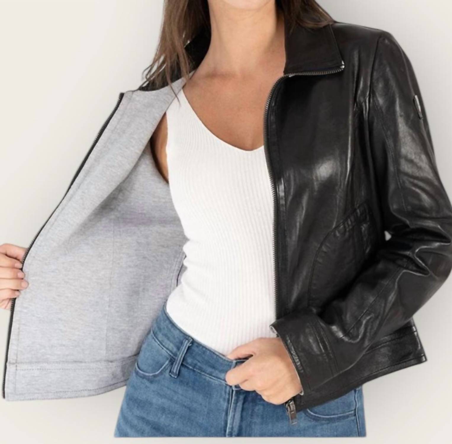 Mauritius - Lusan Rf Leather Jacket