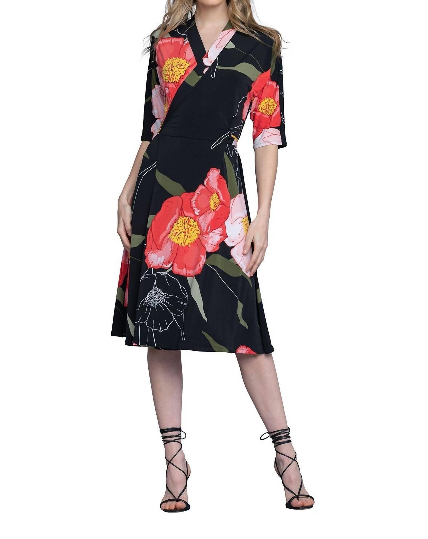 Dolman Wrap Dress