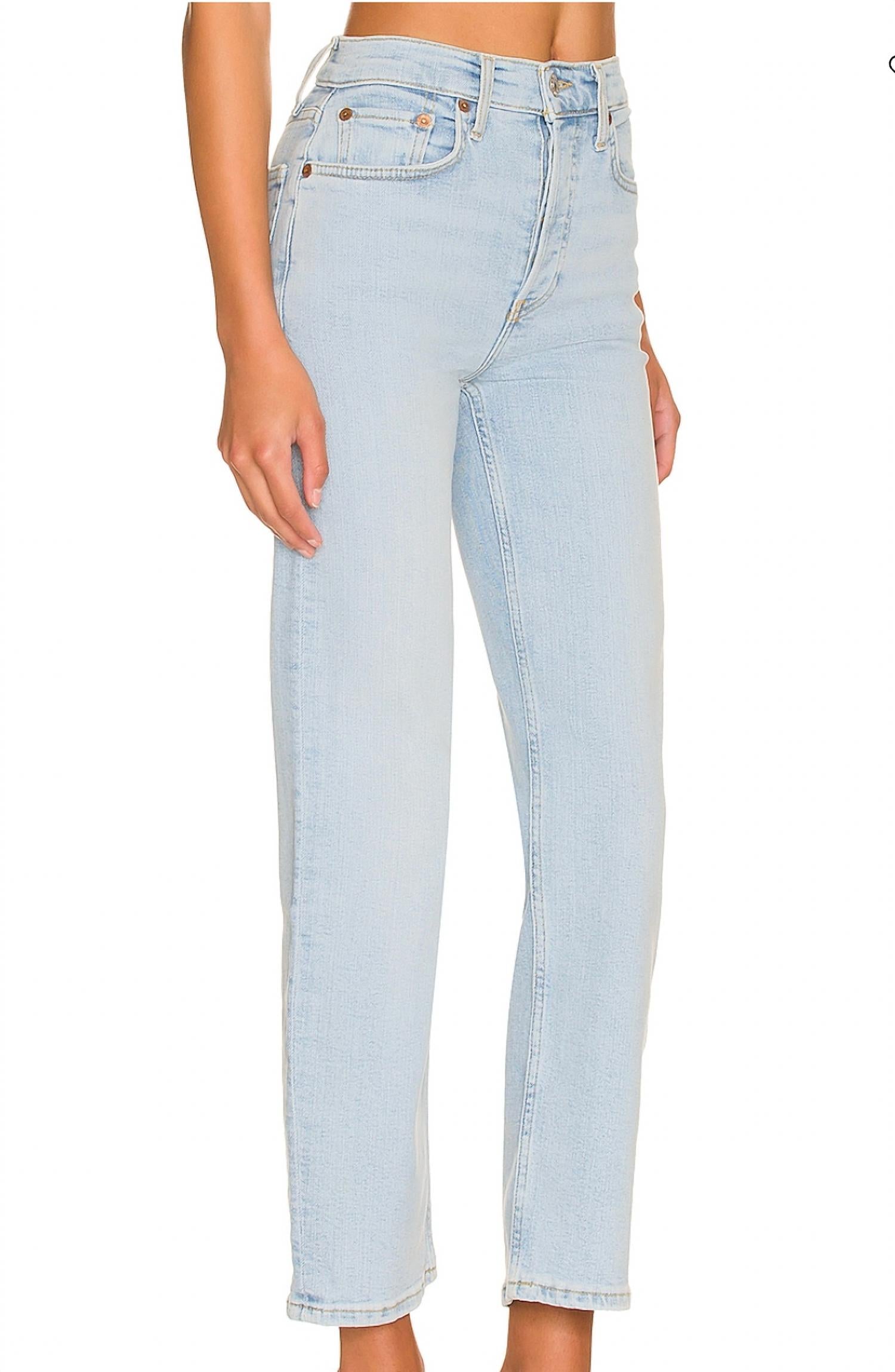 Re/Done - Comfort Stretch 70's Stove Pipe Jean
