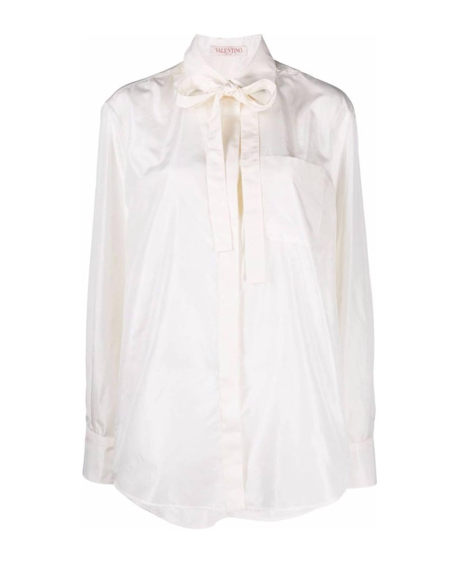 Valentino - Pussy Bow Shirt