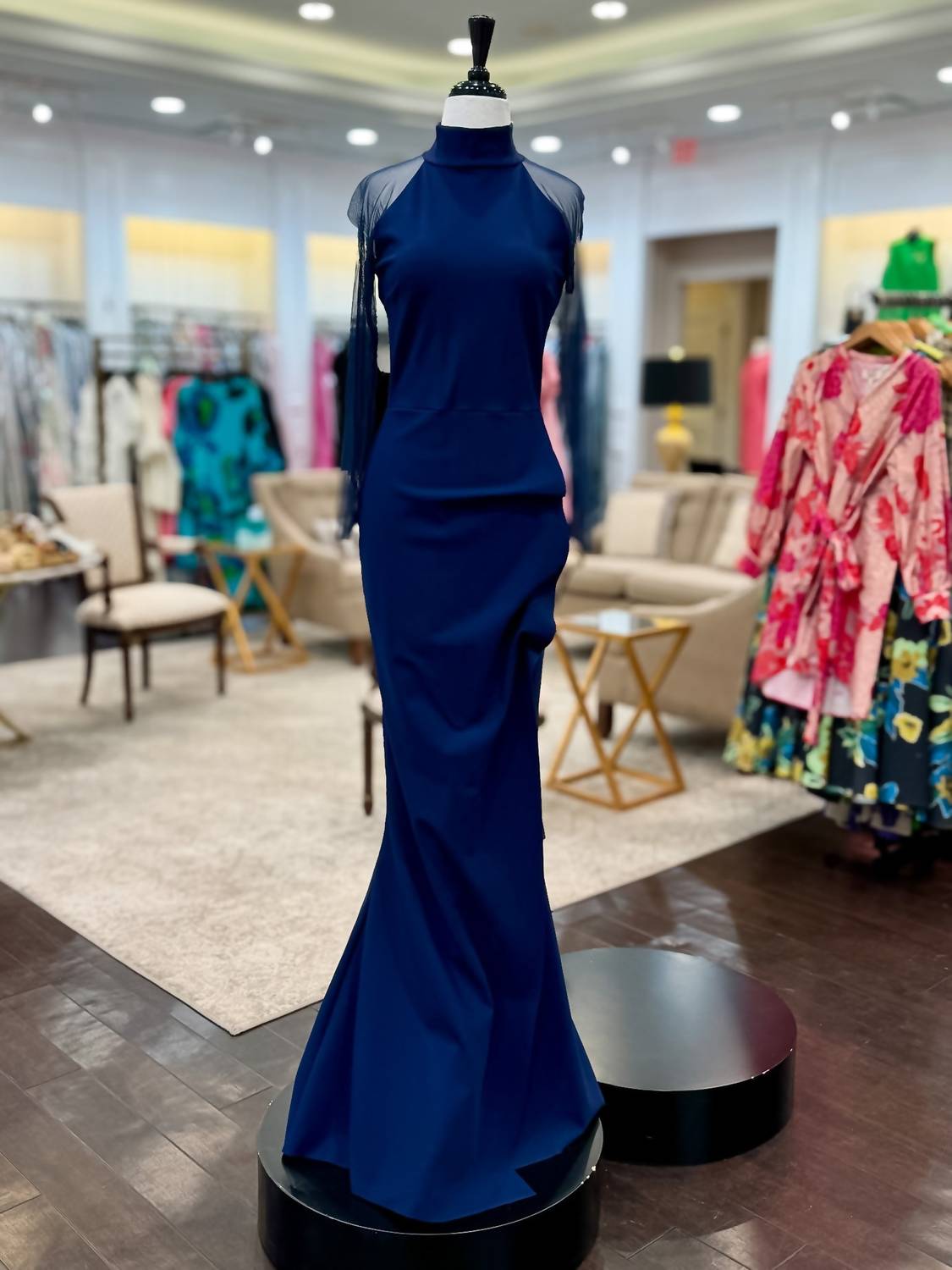 Chiara Boni - Maylys Illusion Evening Gown