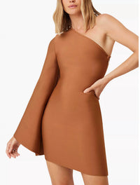 Elliatt - Riley Asymmetric Party Mini Dress