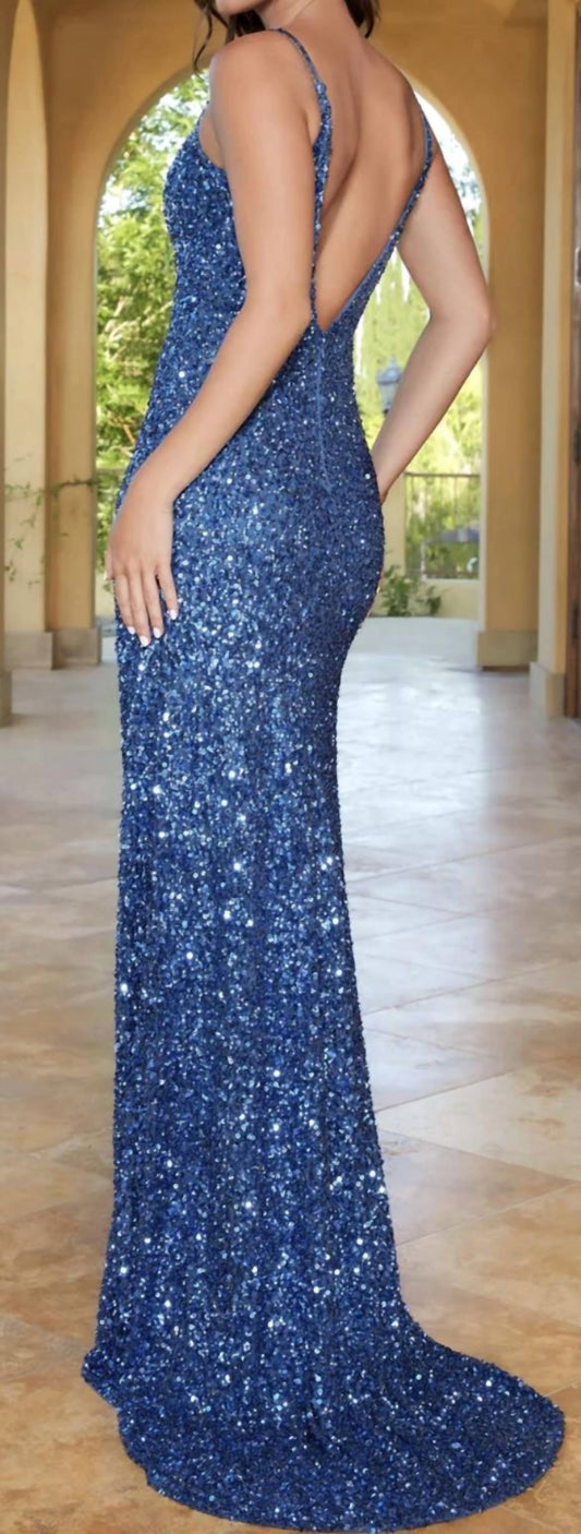 Scala - Sequin long dress