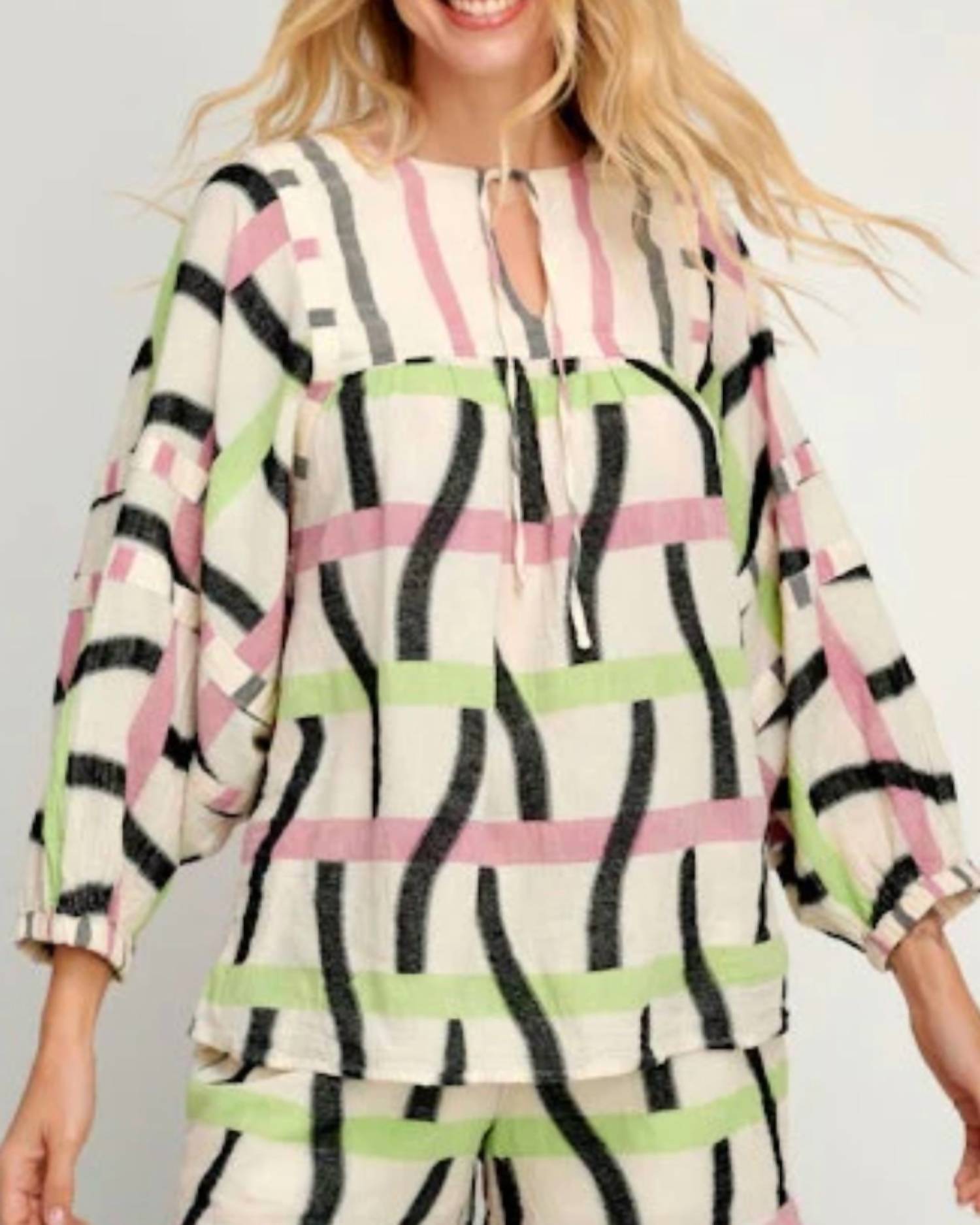 Pearl And Caviar - Karla Long Sleeve Cotton Shirt