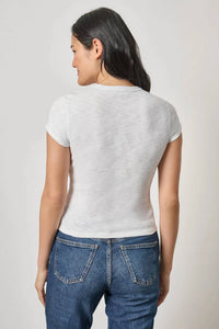 Lilla P - Ribbed Slub Crewneck Tee