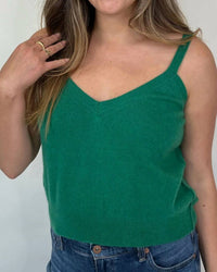 Rose & Crown - V-neck Tank Top