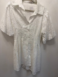 Bishop + Young - Jacqueline Bubble Sleeve Eyelet Mini Dress