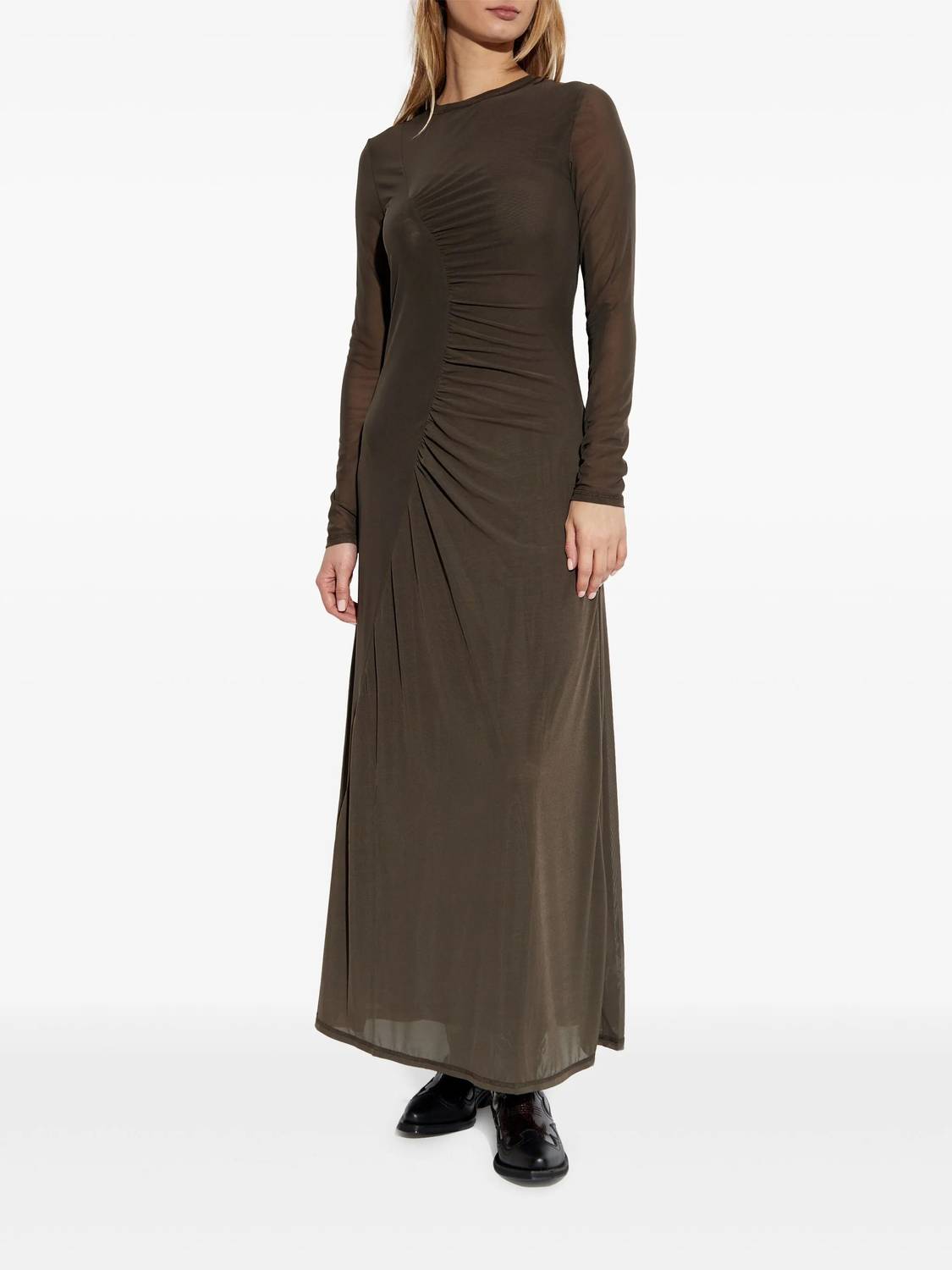 Samsoe - Saandrea Mesh Long Sleeve Dress