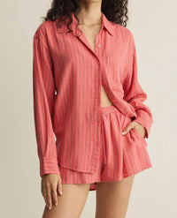 Z Supply - Perfect Striped Button Up Shirt