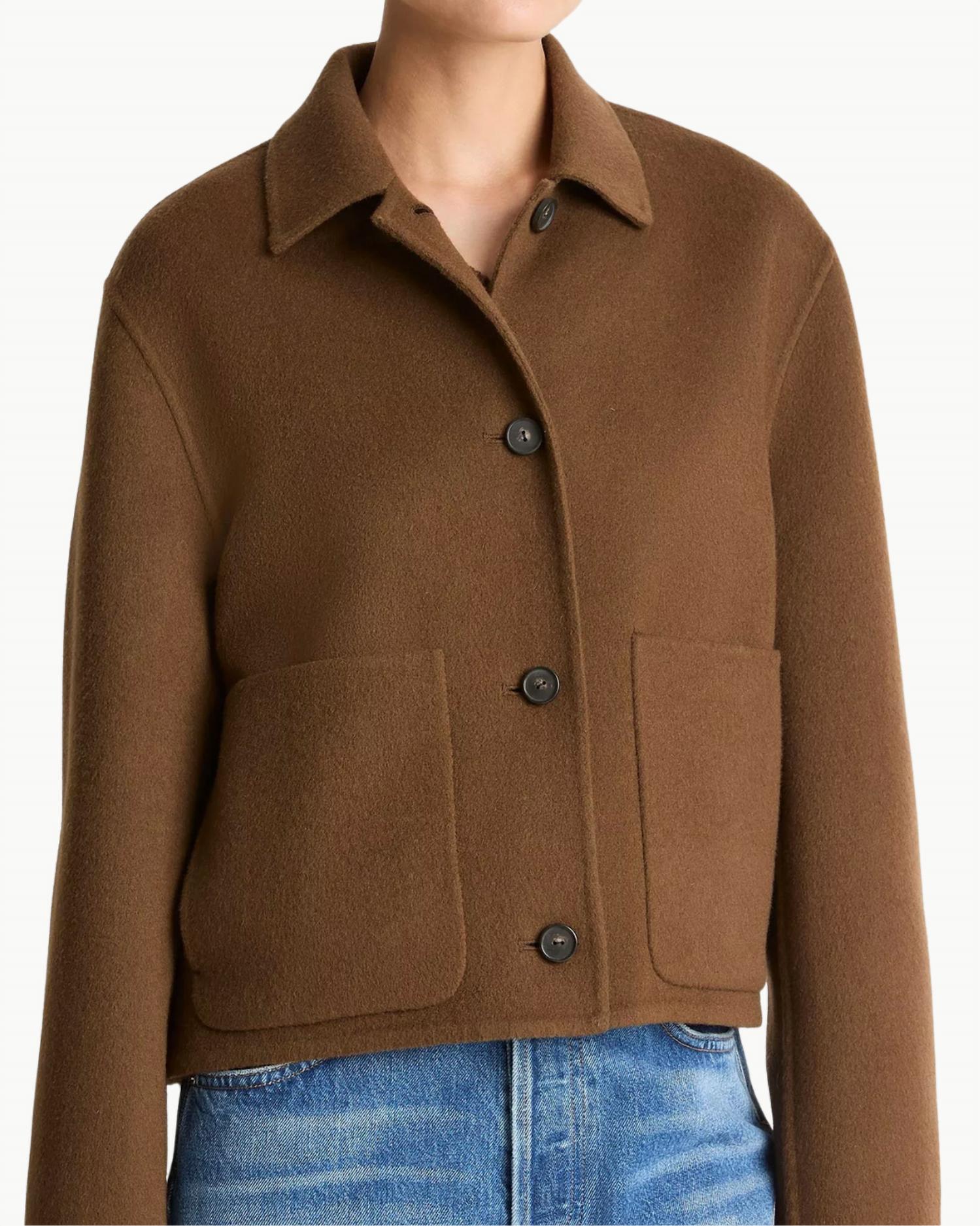 Vince - Wool And Cashmere-blend Short Jacket