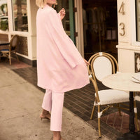 Joseph Ribkoff - Fringe Trim Bouclé Coat
