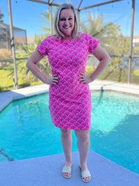 Hatley - Crew Neck T-shirt Mini Dress