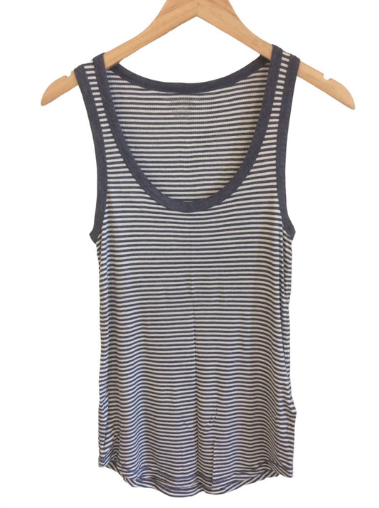 Majestic Filatures - WOMEN'S STRIPE SCOOP TANK TOP