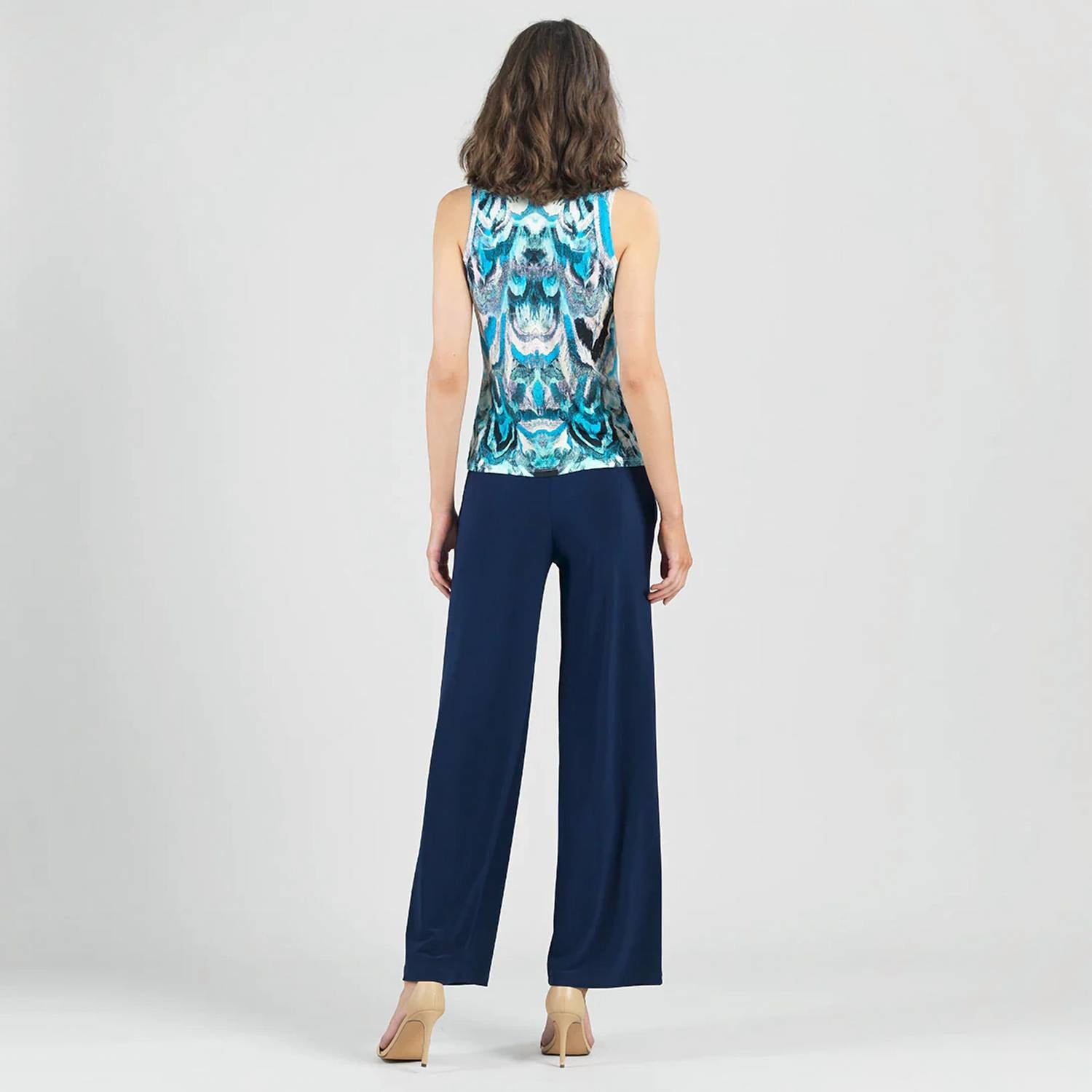 Clara Sun Woo - V-neck Tie Front Tank Top