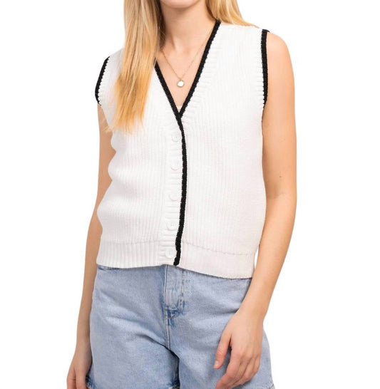 Central Park West - LUCY SWEATER VEST