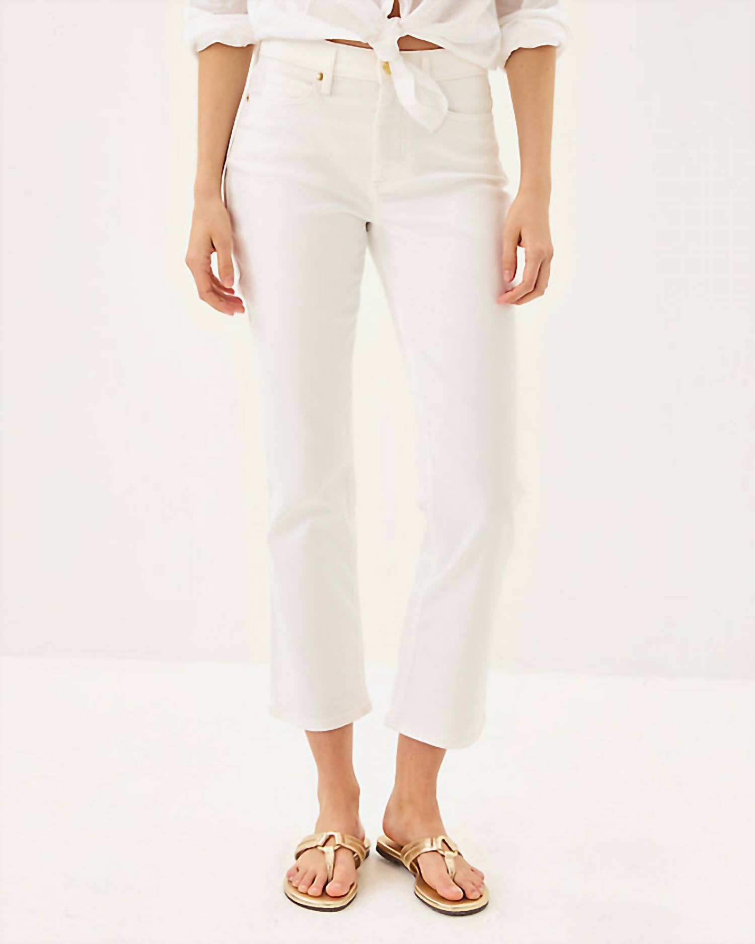 Lilly Pulitzer - Annet High Rise Crop Flare Jeans