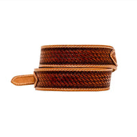Myra - Women's Vandal Hand-tooled Leather Belt