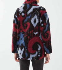 Fdj - Printed Teddy jacket