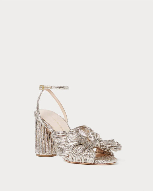 Loeffler Randall - WOMEN'S CAMELLIA PLEATED BOW HEEL