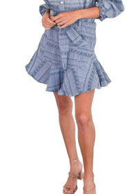 Never A Wallflower - Prairie Mini Skirt