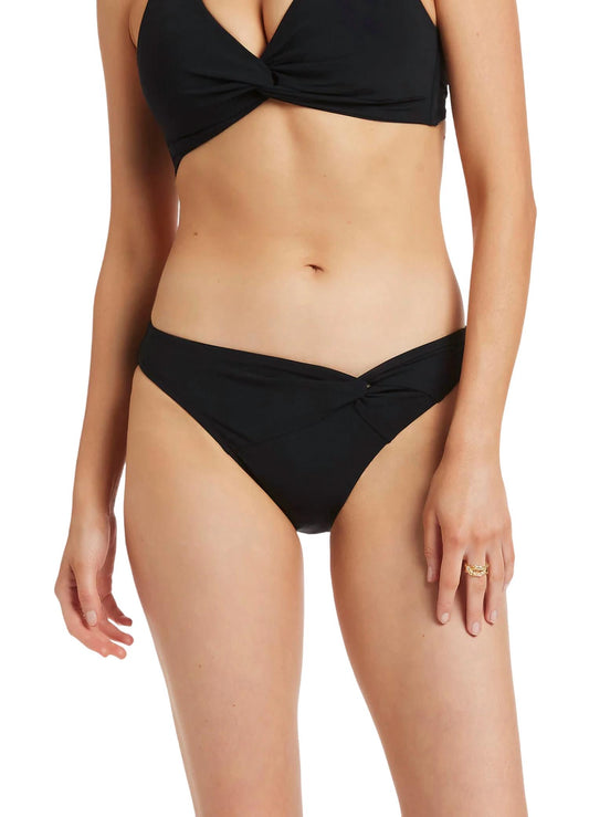 Jets - Twist Front Hipster Bikini Bottom