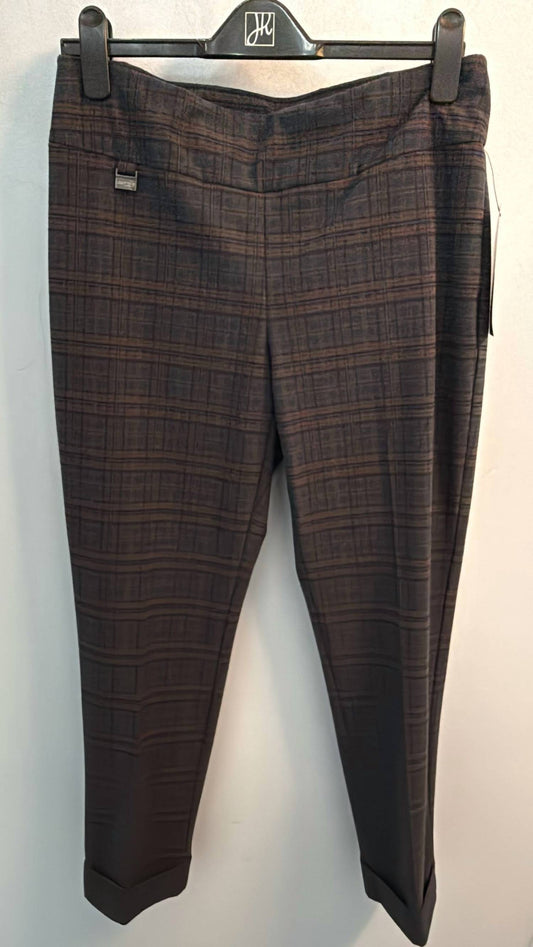 Lisette - Women's Plaid Slim Ankle Pants