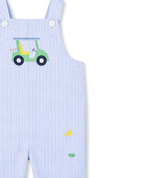 Florence Eiseman - Kids Golf Cart Seersucker Shortall