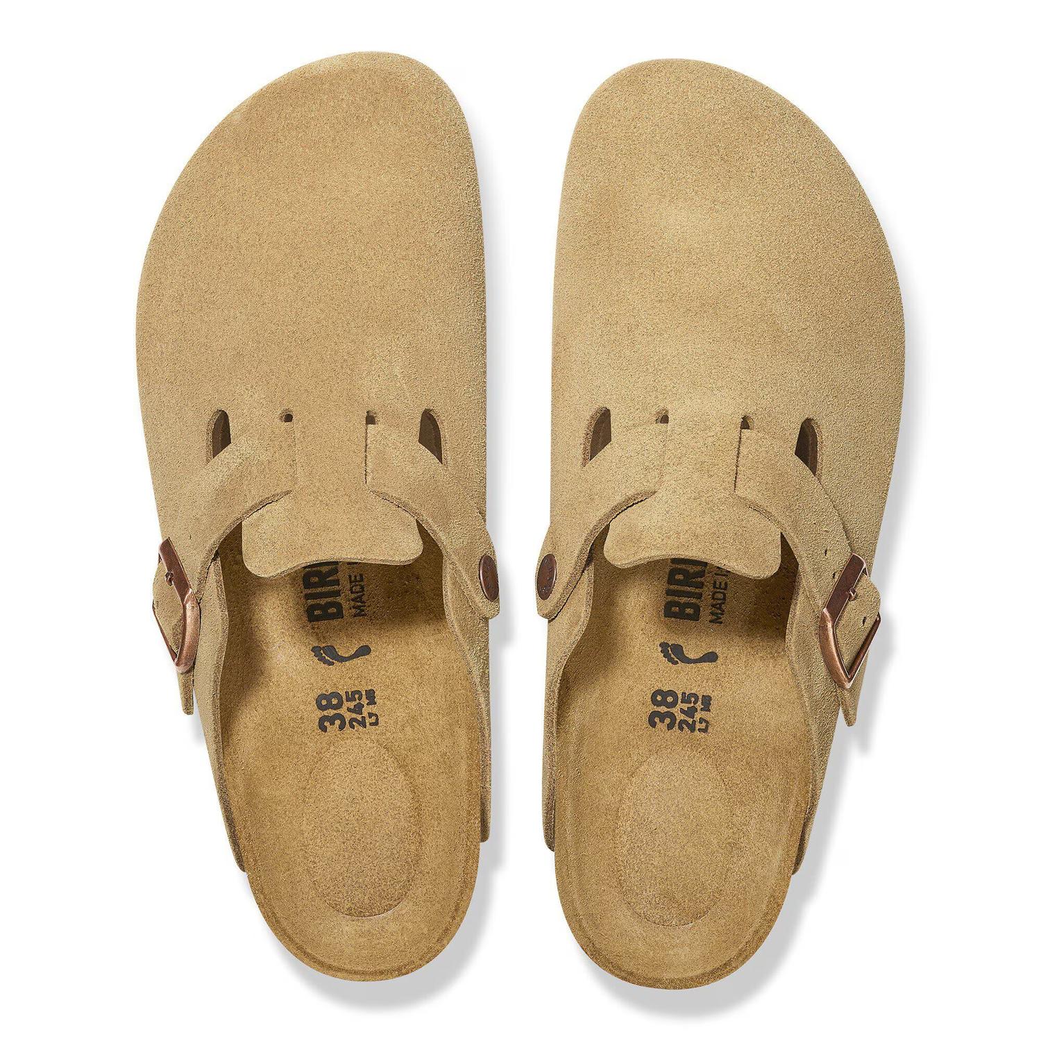 Birkenstock - Women's Boston Suede Clogs