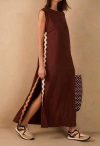 Dress To - Maxi Dress With Wavy Detail
